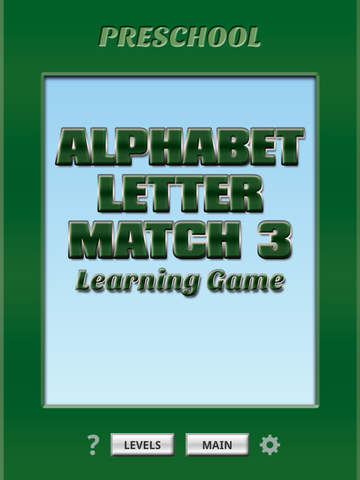 【免費教育App】Alphabet Letter Match 3-APP點子