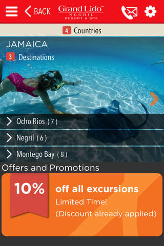 Grand Lido - Free Calls + Resorts Guide screenshot 3