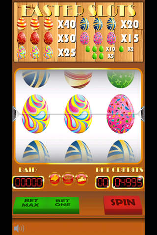 Mega Easter Slot Machine Free - Spin and Win Super Jackpot With Easter Slot Machine Game! screenshot 2