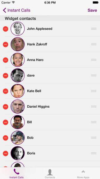 免費下載生產應用APP|Instant Calls - Call your favorite contacts from your widgets app開箱文|APP開箱王