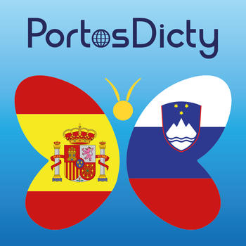 PortosDicty Diccionario Español Esloveno, Slovensko španski slovar LOGO-APP點子