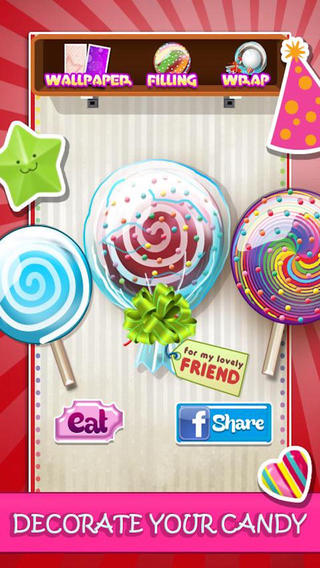 Create Own Cotton Candy - Baking Dough Cooking Mama Game