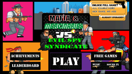 Mafia and Mercenaries VS. Evil Spy Syndicate FREE