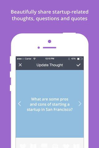 Teamstory - Social Network for Startups screenshot 3