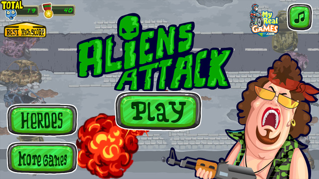 Alien Attack - Defend your Self