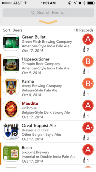 TapCellar - Beer Finder Check-In Logging and Journaling Your Craft Brews
