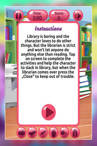 Slacking Library Game For Kids And Adults screenshot 3