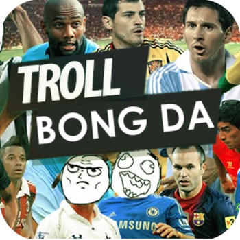 Troll Bóng Đá - Tổng hợp tất cả về bóng đá (Ảnh chế vui, video clip bàn thắng, tin tức mới nhất, lịch phát sóng, tỷ số) LOGO-APP點子