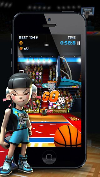 【免費遊戲App】Basketball Dudes Shots - BasketDudes - 篮球游戏- 三人篮球-APP點子