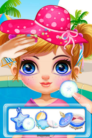 Seaside Girl Makeup - Pretty Princess Fashion Makeover/Sweet Date screenshot 2