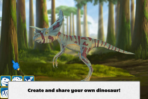 Ansel and Clair: Cretaceous Dinosaurs - A Fingerprint Network App screenshot 4