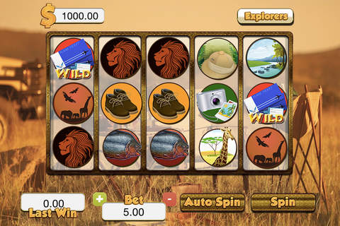 Africa Slots Safari - Enjoy Life Win Big FREE Casino Game screenshot 2