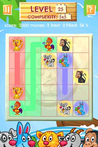 Noah's Animal Rescue - HD - FREE - Link Matching Animal Pairs in Ark Bible Puzzle Game screenshot 2