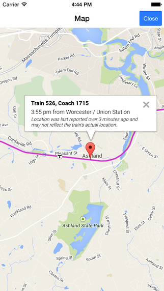 【免費交通運輸App】MBTA Commuter Rail Tracker-APP點子