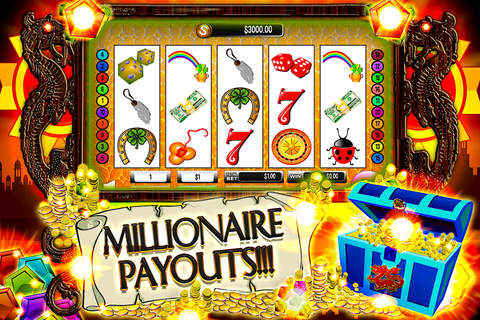 Bonus Lucky Cash Collector Real Jackpot Round Slot Machine - Free Slots Wars Casino HD Game Version screenshot 3