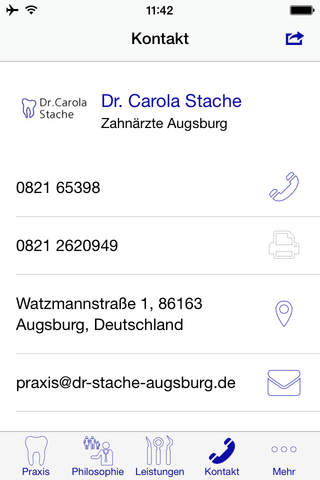 Dr. Carola Stache screenshot 2