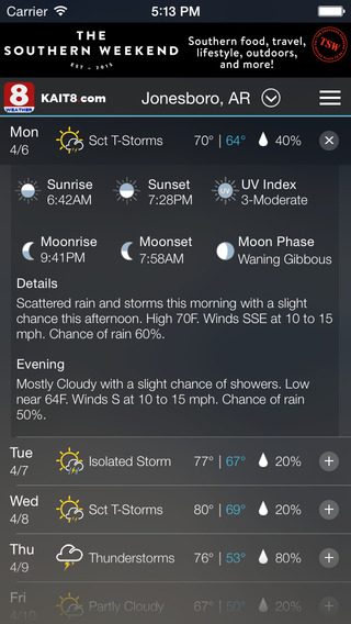 【免費天氣App】KAIT Region8 StormTeam Weather-APP點子