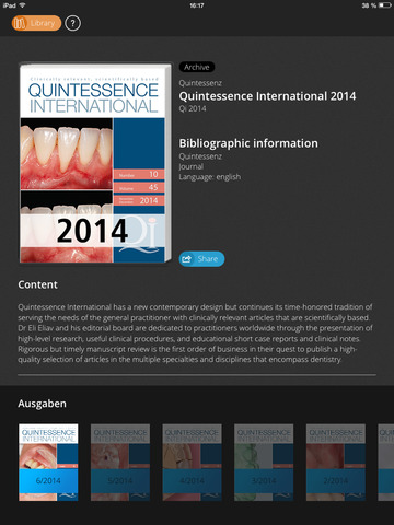 【免費書籍App】Quintessence Journals-APP點子