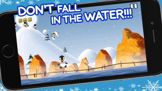 【免費遊戲App】Pengu The Flying Penguin: Unforgettable Chilly Adventure in Frozen Land!-APP點子