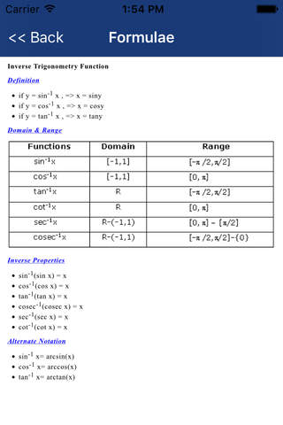 Maths Formula Reference Free screenshot 3
