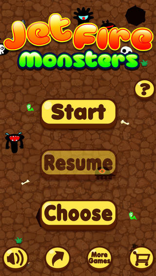 【免費遊戲App】Jet fire monsters-APP點子