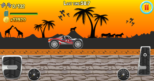 【免費遊戲App】Hill Climb Truck Race-APP點子