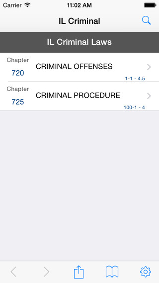 【免費書籍App】IL Criminal Law (Illinois Criminal Code/Statutes)-APP點子