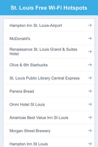 St. Louis Free Wi-Fi Hotspots screenshot 2