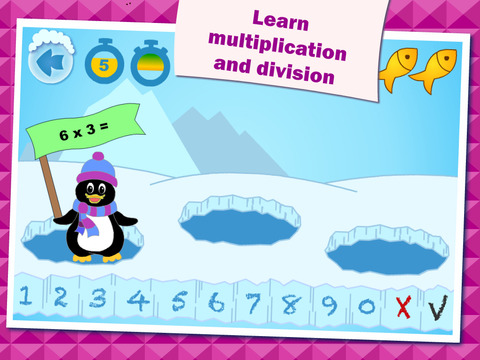 免費下載教育APP|Icy Math - Multiplication table for kids, multiplication and division skills, good brain trainer game for adults! app開箱文|APP開箱王