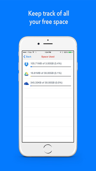 【免費生產應用App】Kept - Your cloud manager for Dropbox, Google Drive, OneDrive-APP點子