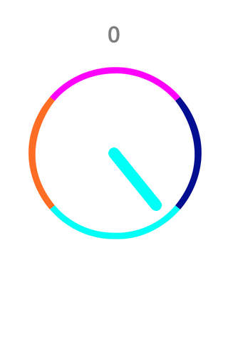 Colorful circle wheel screenshot 2