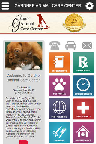GACC Vet: Caring for the pets of the Gardner, Massachusetts area since 1988 screenshot 3