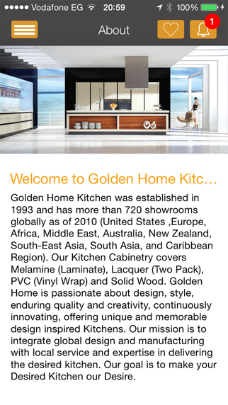 【免費書籍App】Golden Home Kitchens-APP點子