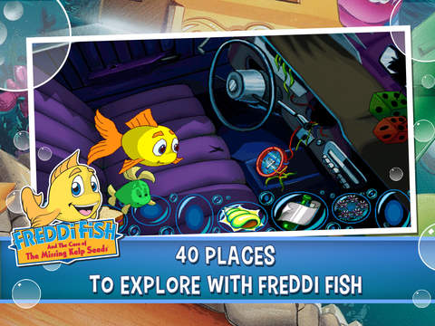 Freddi Fish And The Case of The Missing Kelp Seeds для iPad