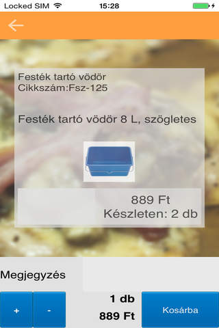 Mobil Termékkatalógus screenshot 3