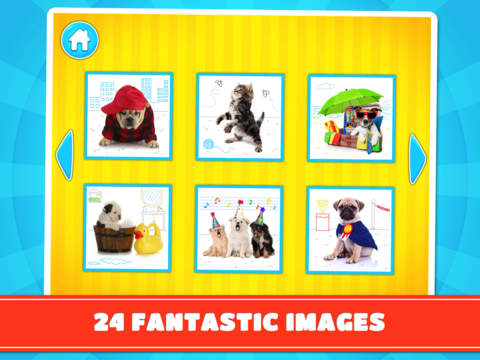 【免費遊戲App】Funny Animals Puzzles - Logic Game for Toddlers, Preschool Kids, Little Boys and Girls: vol.2-APP點子