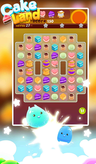 Cake Land - best match-3 puzzle game
