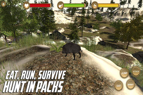 Boar Simulator - HD screenshot 2