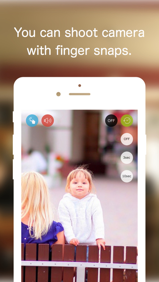 Self Timer·Finger snap detection - SnapCamera for Selfies