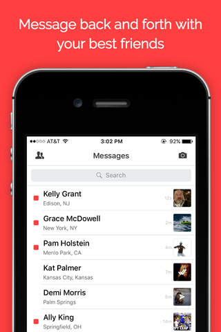 Loopchat - Free GIF & Video Messenger screenshot 4