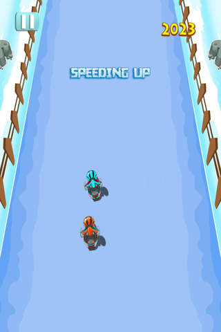 Sled Wave Crasher - Snowmobile Ride Mayhem FREE screenshot 2