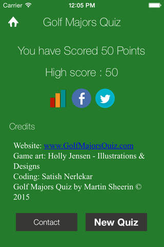 Golf Majors Quiz screenshot 4