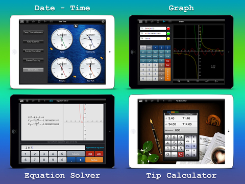 【免費工具App】Calculator for iPad Free - Scientific calculator, unit converter, equation solver & periodic table-APP點子