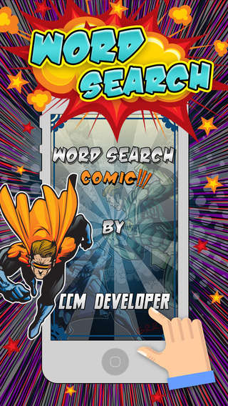 Word Search Cartoon Comic and Superhero “Fanfiction Book Edition”