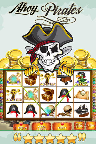 Adventure Pirate Slots screenshot 2