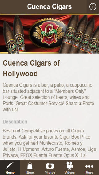 免費下載生活APP|Cuenca Cigars of Hollywood app開箱文|APP開箱王
