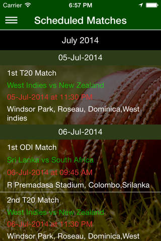 Live Score - Cricket screenshot 2
