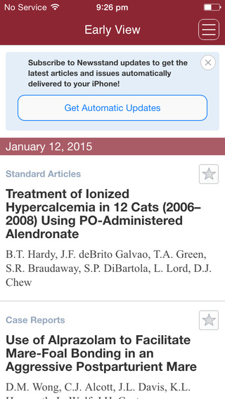 免費下載教育APP|Journal of Veterinary Internal Medicine app開箱文|APP開箱王