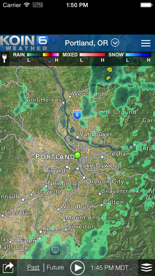 PDX Weather - Portland Radar Forecasts
