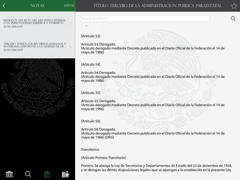 【免費書籍App】Legislación Mexicana-APP點子